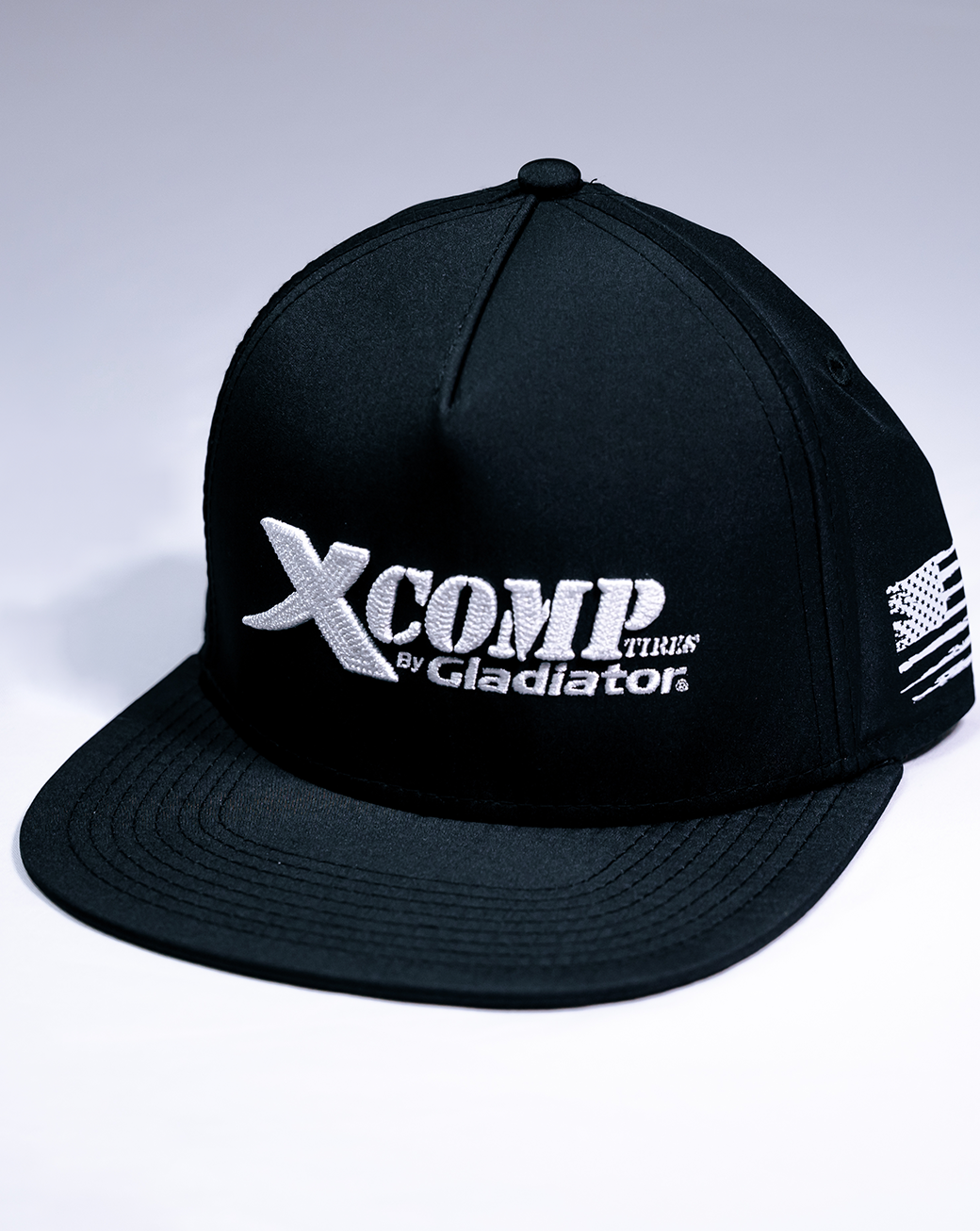 X Comp Hat Raised Stitch